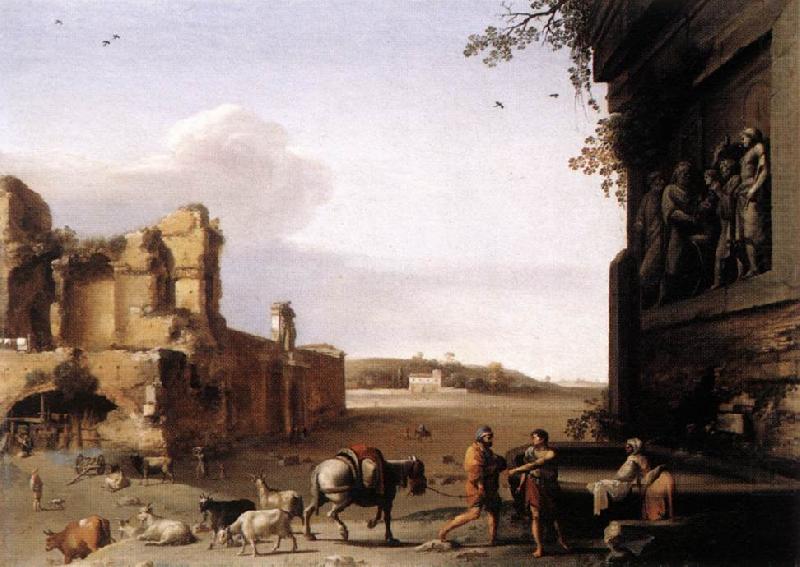 POELENBURGH, Cornelis van Ruins of Ancient Rome af china oil painting image